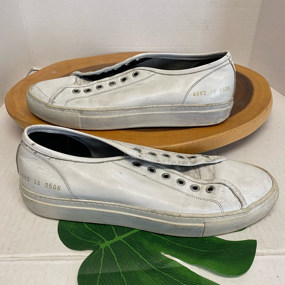Common Projects Low Top Leather Sneakers